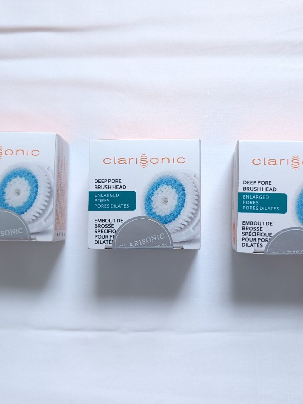 Clarisonic Brush Head Replacements – 3 New Heads
